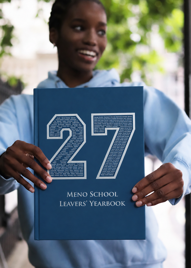 Example of a customized yearbook